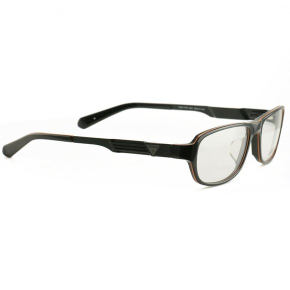Guess Other - Guess Rectangle Black/Orange Plastic Frame